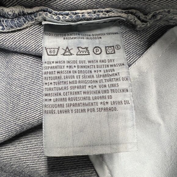 Vintage Levi's 501 Jeans Men's 38x32 Blue Original Fit Button Fly 2000 New NWT - Picture 4 of 12